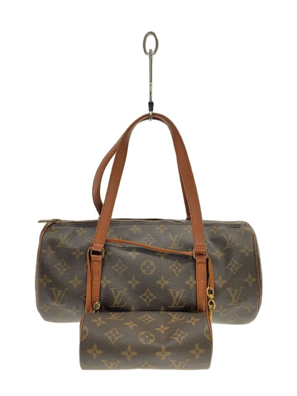 LOUIS VUITTON Papillon Monogram Canvas Brown